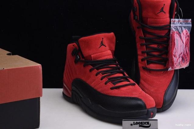 Cheap Husky Air CT8013-602 Flu Jordan 12 Reverse Retro Game 0727